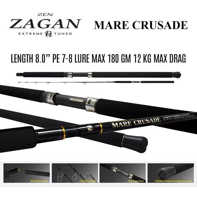 Joran Zen X EA ZAGAN MARE CRUSADE Ultimate GT Popping Rod 802 - PE 7-8