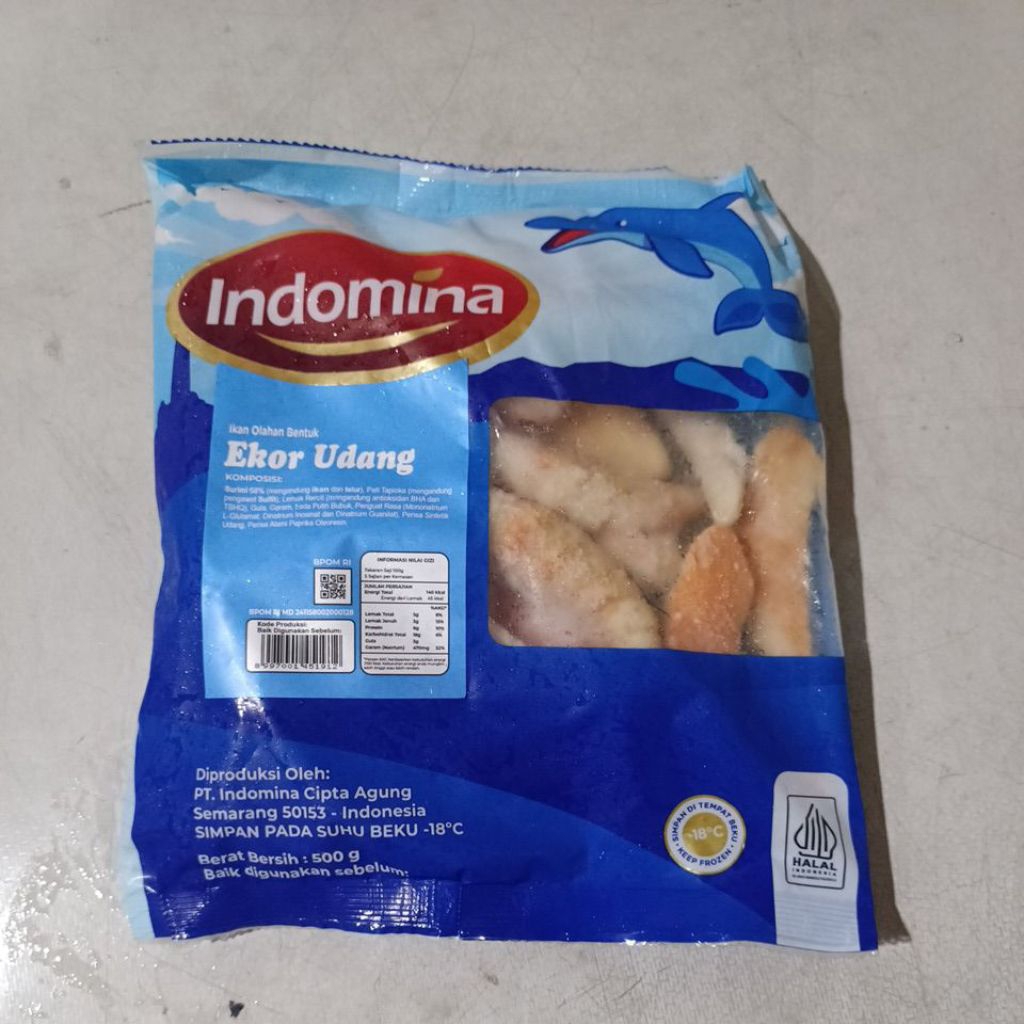 

Indomina Ekor Udang 500gram