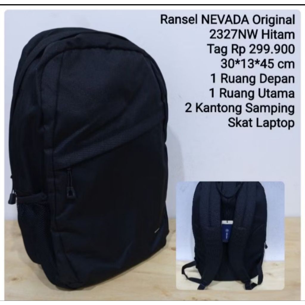 Tas Backpack / Ransel Nevada Original & full tag ( Murah & Harga Promo)