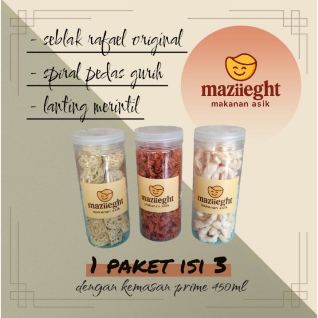 

Seblak Rafael Original,Spiral Pedas Gurih,Lanting Merintil,dengan bumbu rempah yang khas