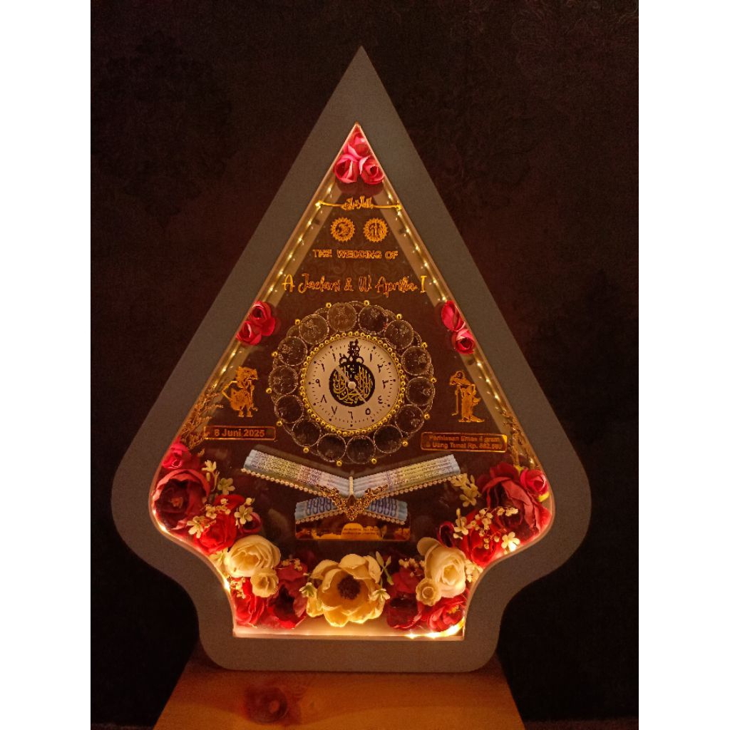 Mahar nikah gunungan/mahar frame