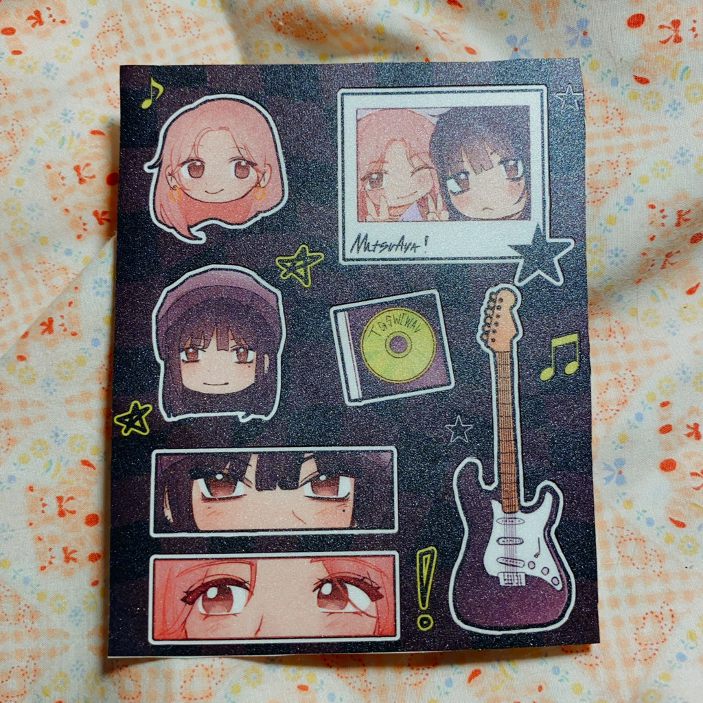 

tgswiiwagaa mitsuaya sticker sheet | CFXX Aftersale