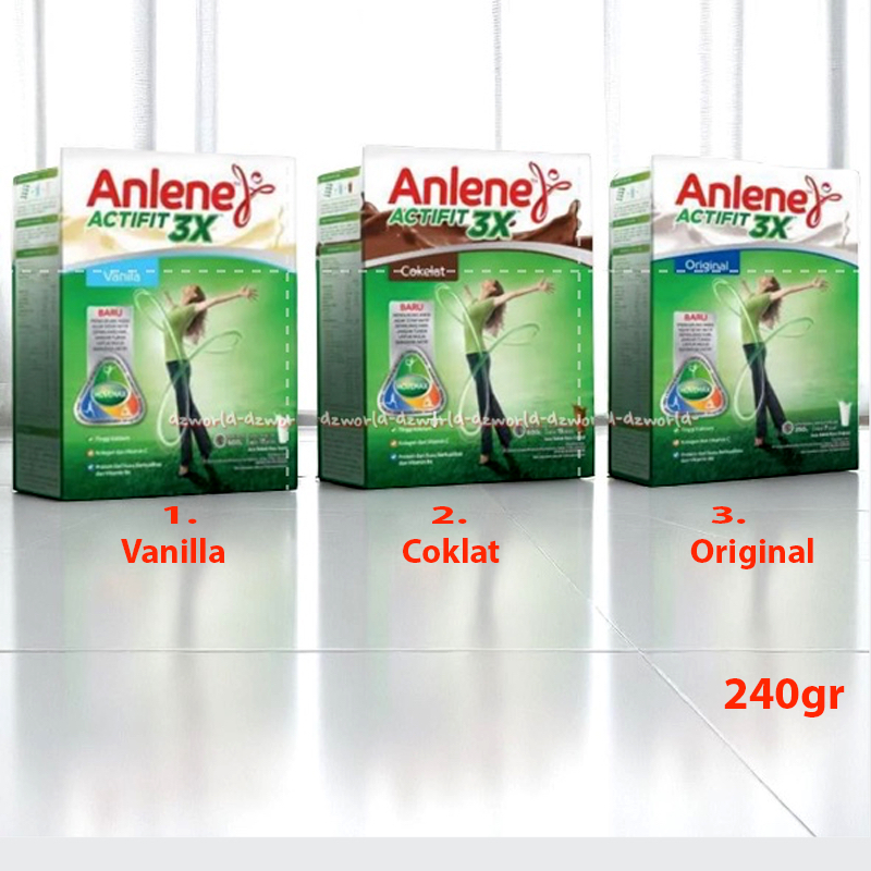 

Anlene Actifit 240gr Original Coklat Susu Anline Susu Tinggi Kalsium Untuk Usia 19-50tahun Anlen Aktifit Rasa Plain Cokelat