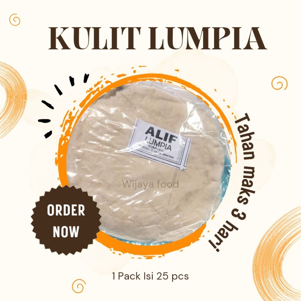 

Kulit lumpia Kering isi 25pcs