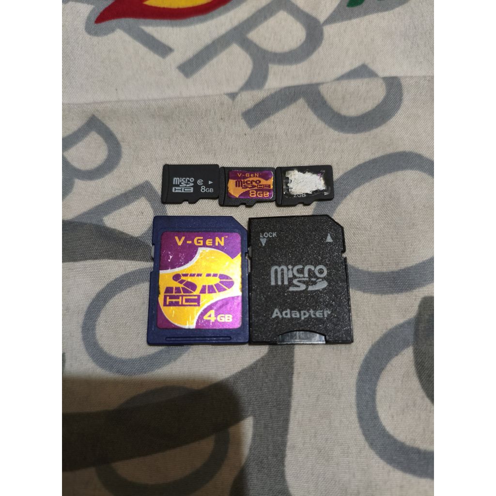 (Baca Deskripsi) Memory Micro SD Card V-Gen, HP Nokia, Powerbank Hippo, Headset Samsung, Hot Wheels,