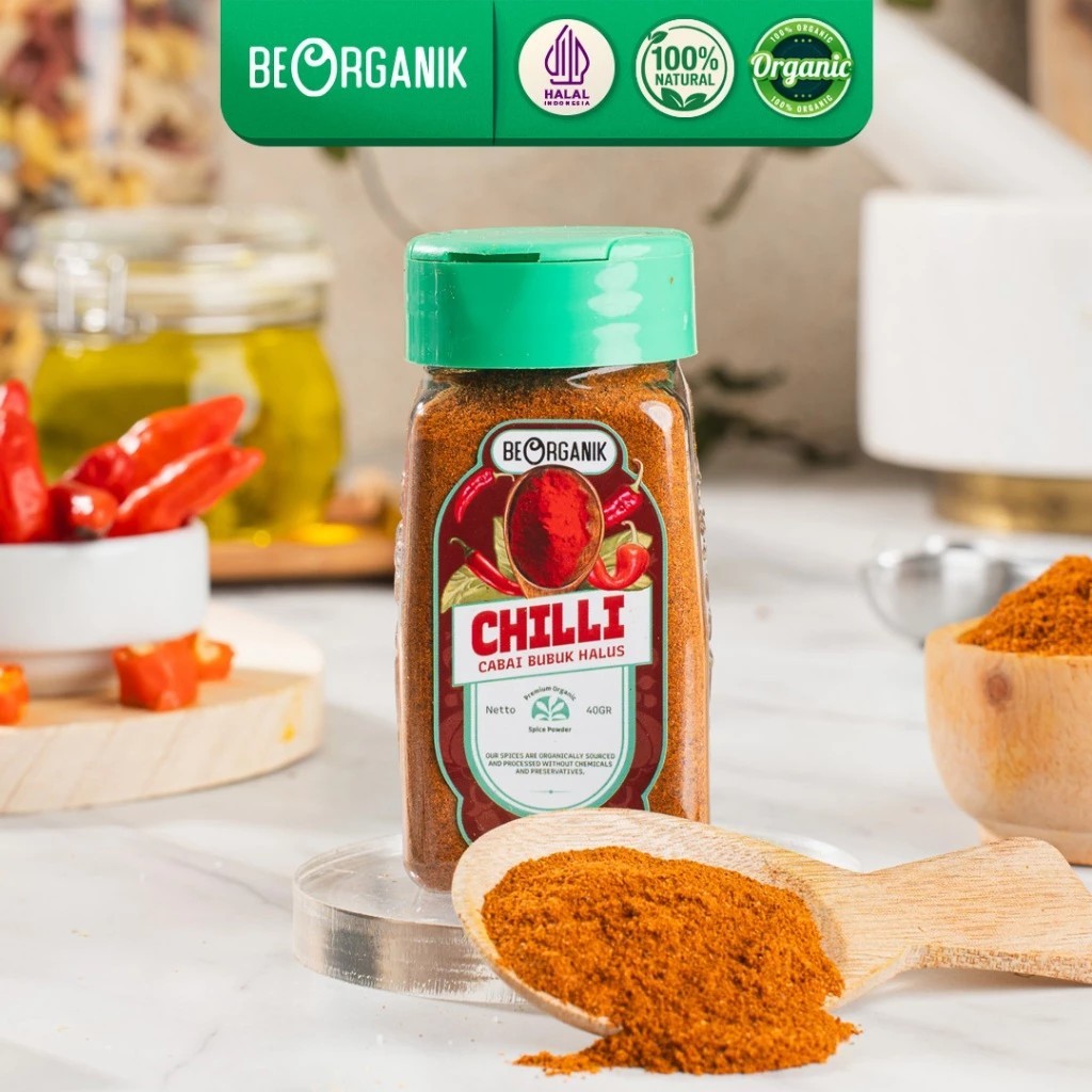 

Beorganik Chilli Powder / Cabe / Cabai Bubuk Halus