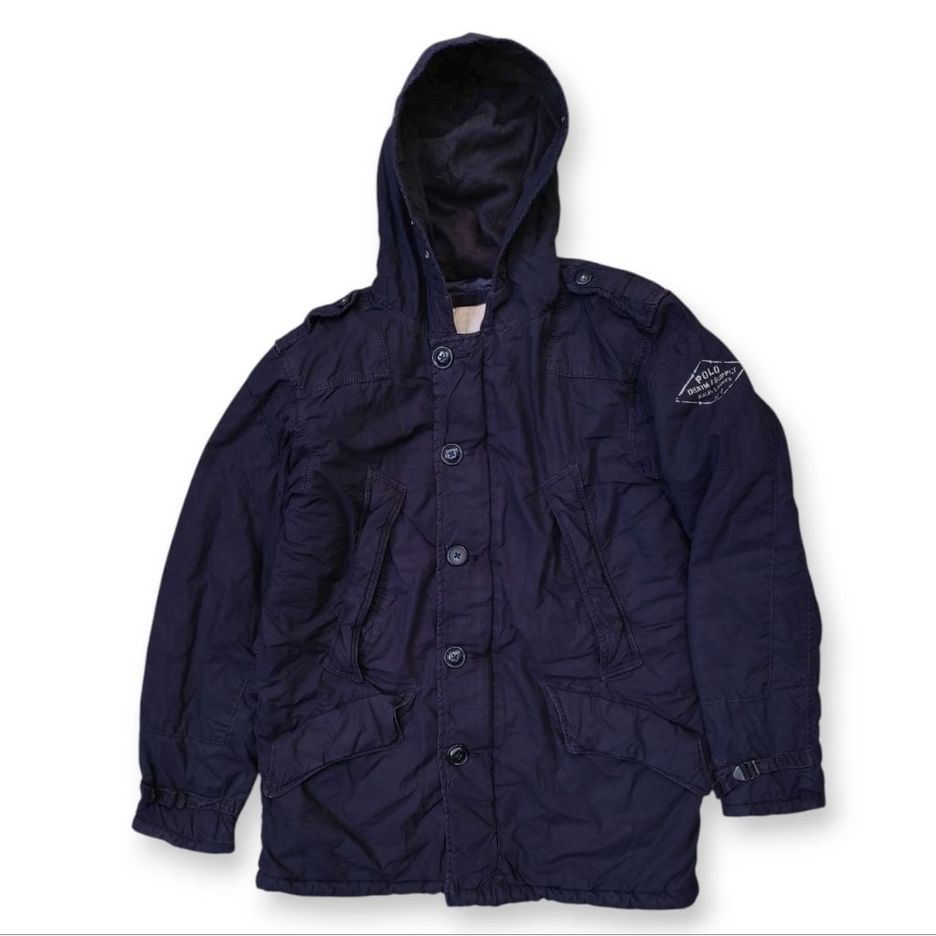 Denim & Supply by Ralph Lauren Hooded Parka Jacket / Military Jacket