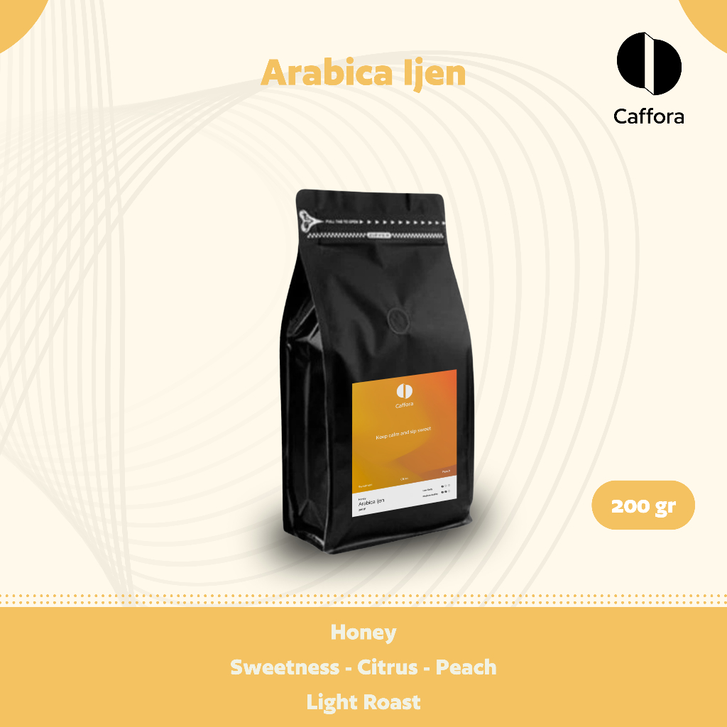 

Caffora - Kopi Arabika Arabica Coffee Ijen - Honey