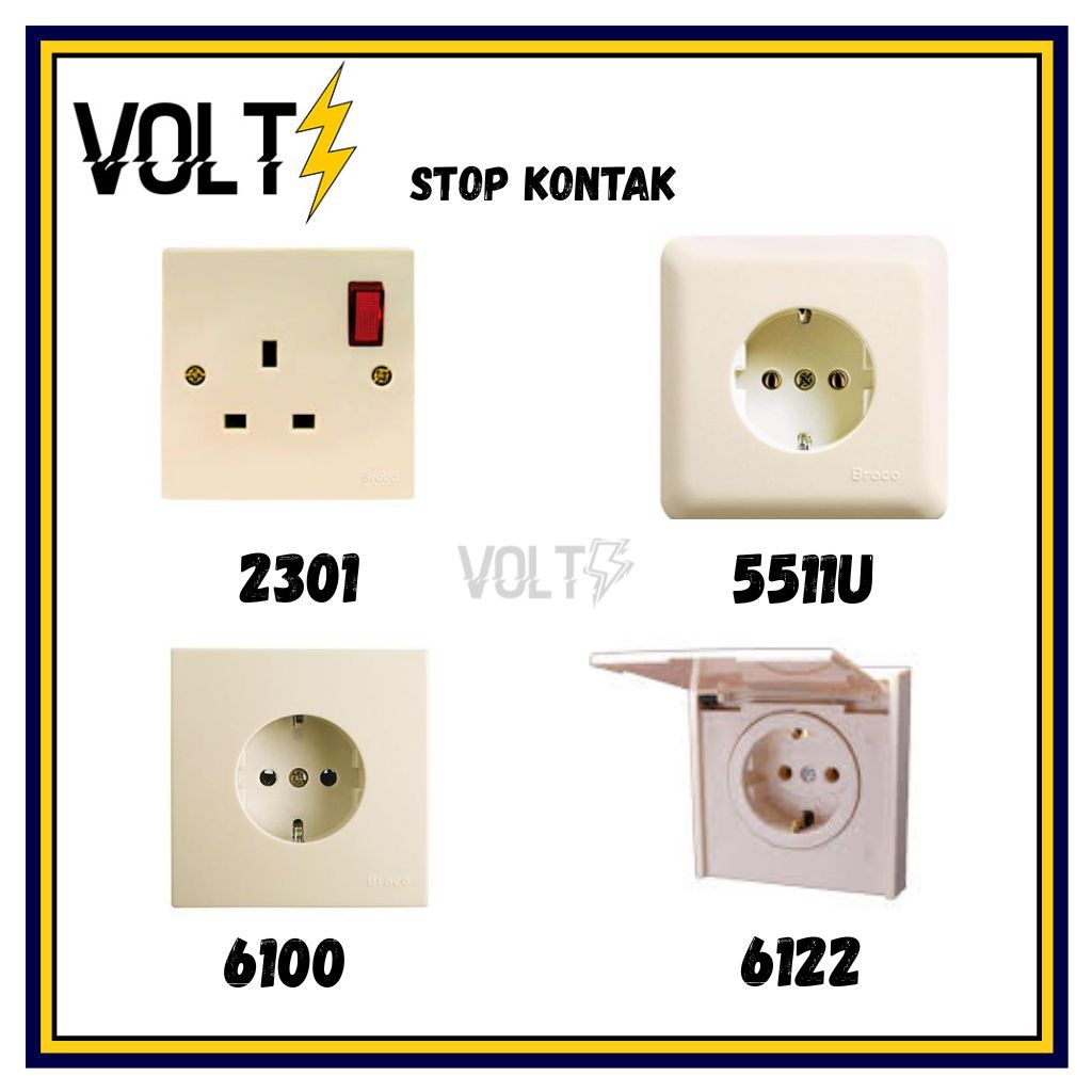 STOP KONTAK LISTRIK BROCO