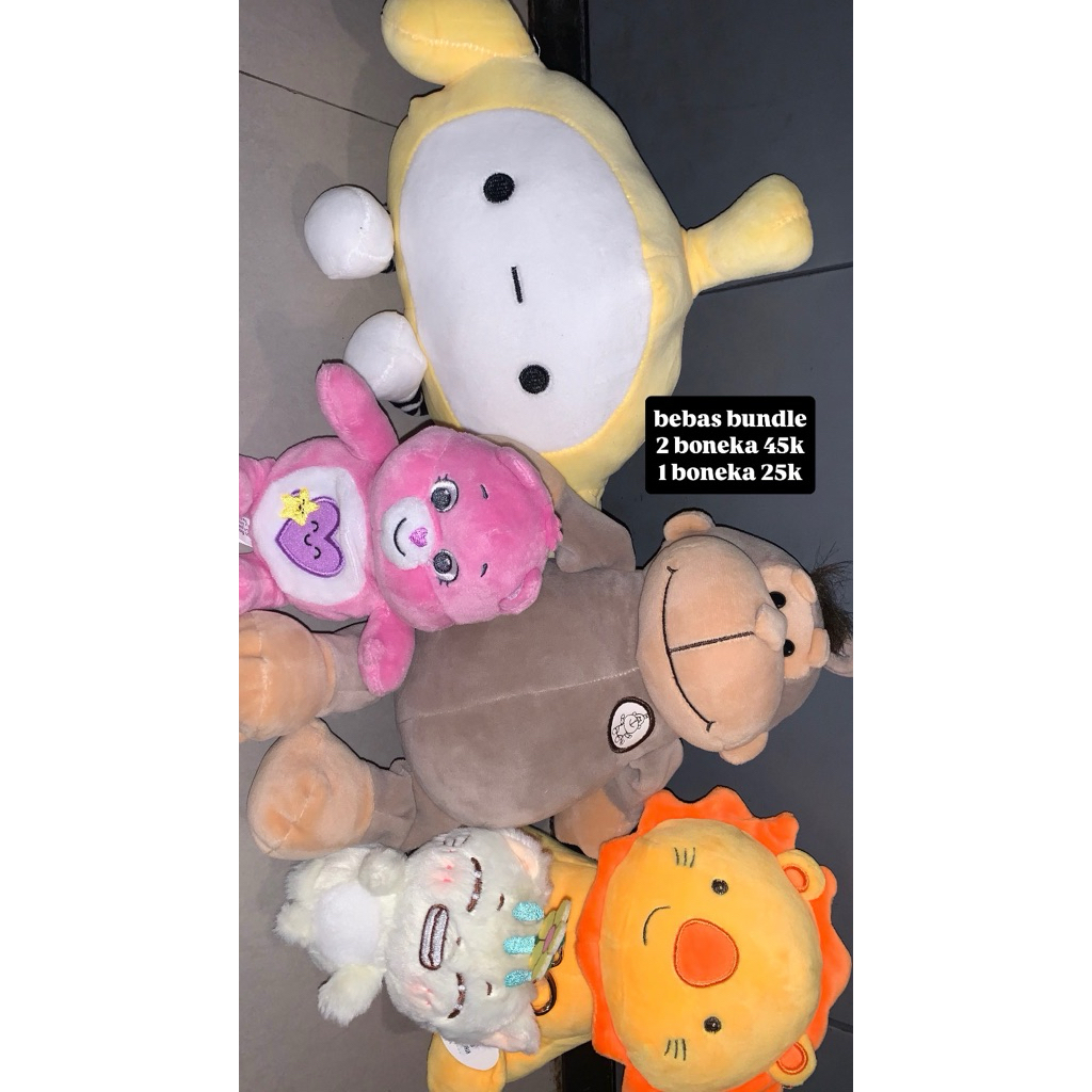 Boneka & Tas PRELOVED