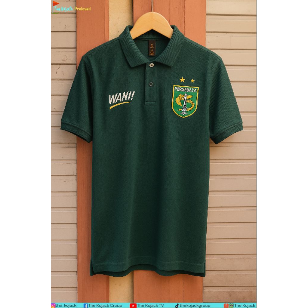Kaos Polo Persebaya - WANI Edition