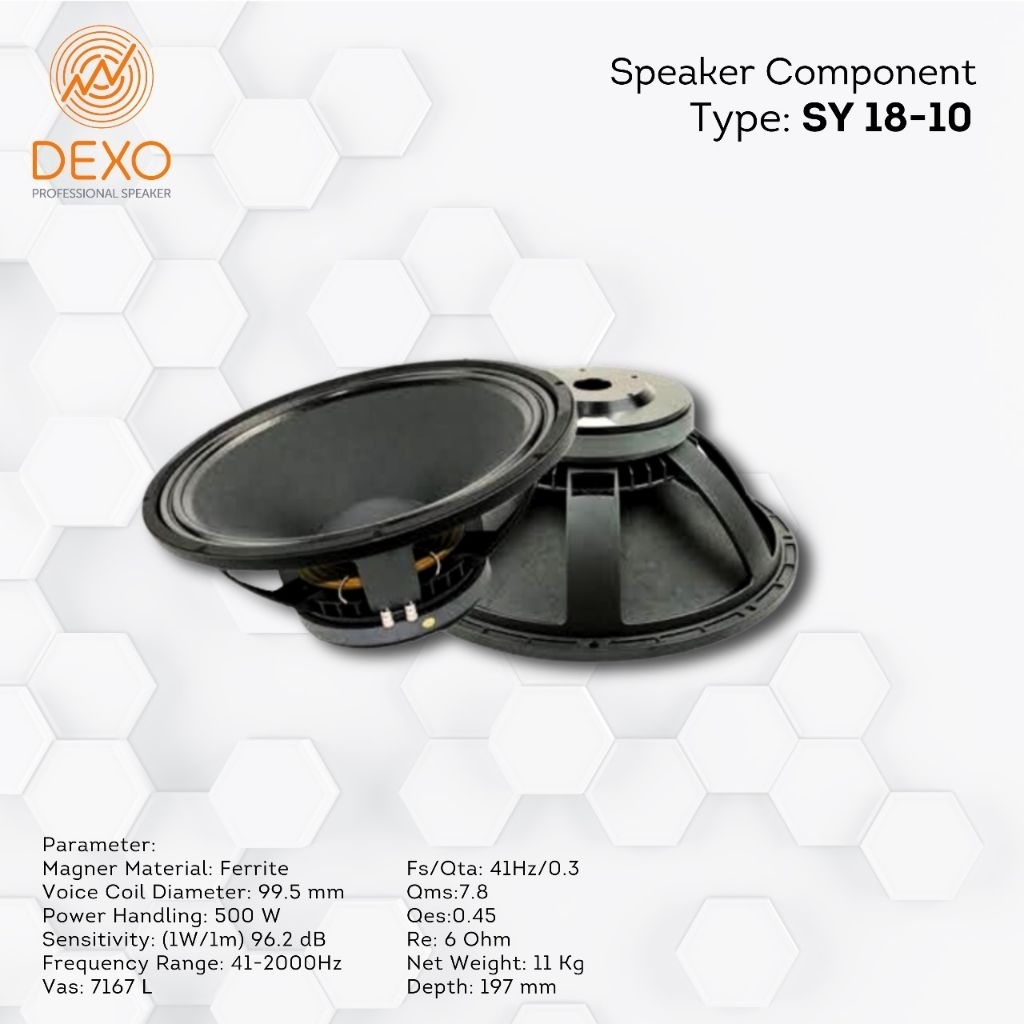 Speaker 18 10 Dexo / Speaker 18in / Speaker Dexo original
