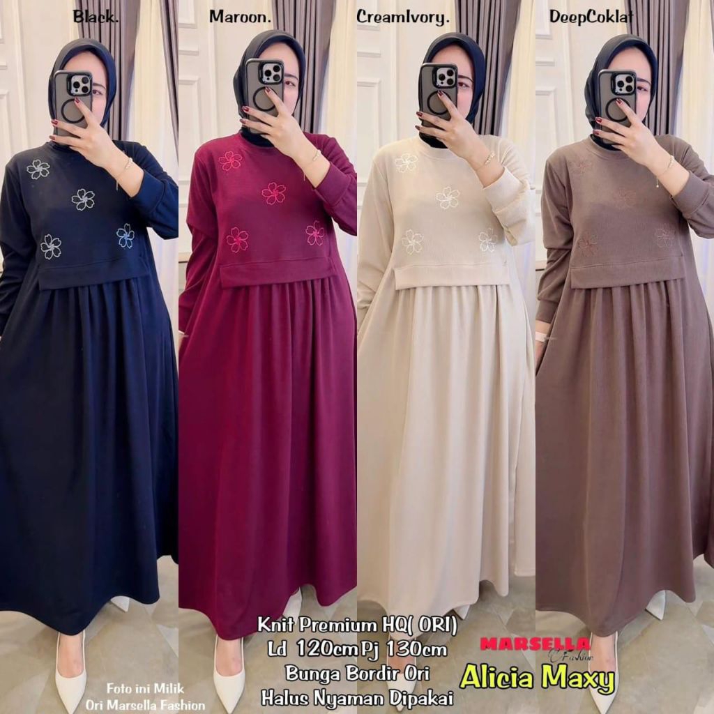 Alicia Maxy Dress Best Seller By Marsella