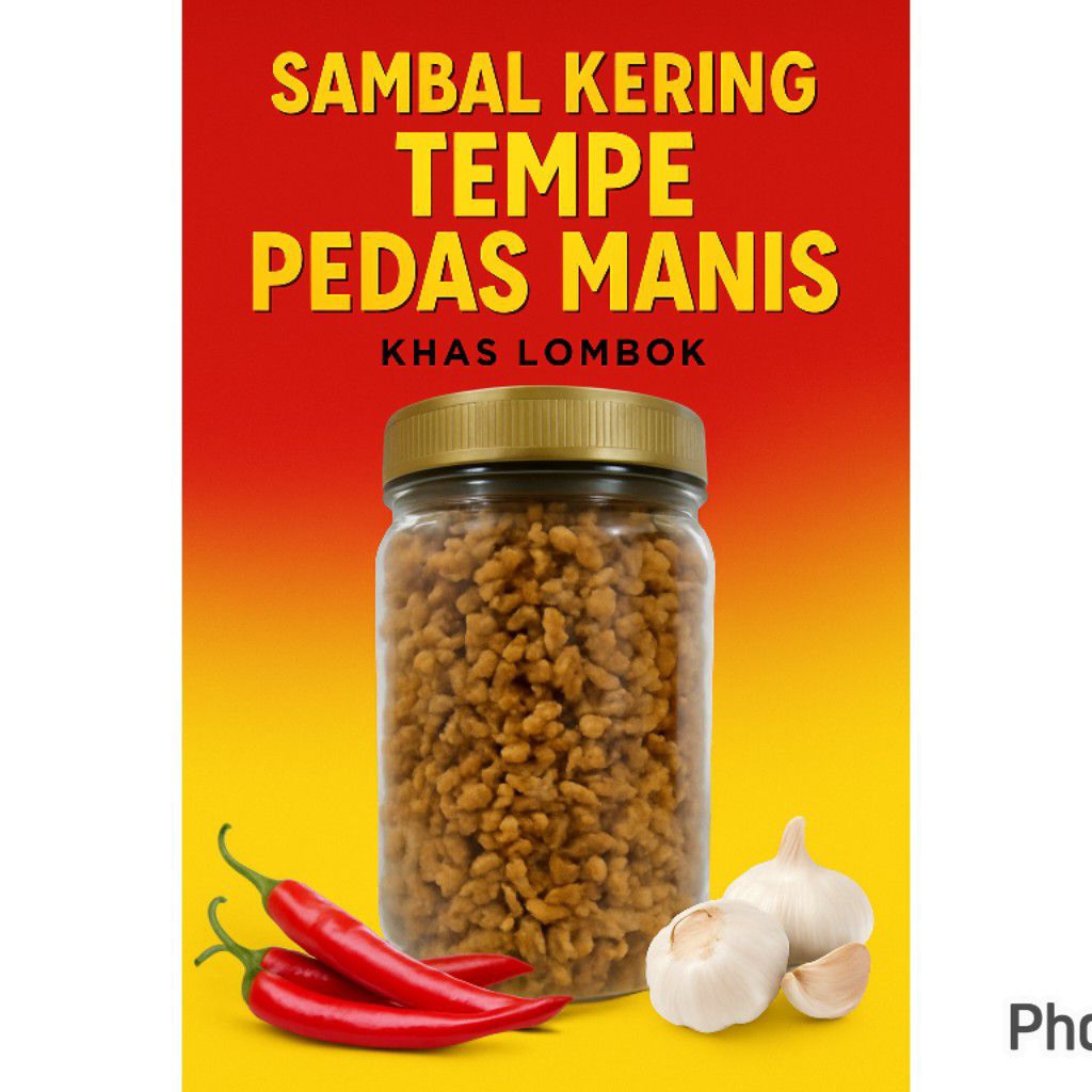 

Sambal Tempe Pedas Manis