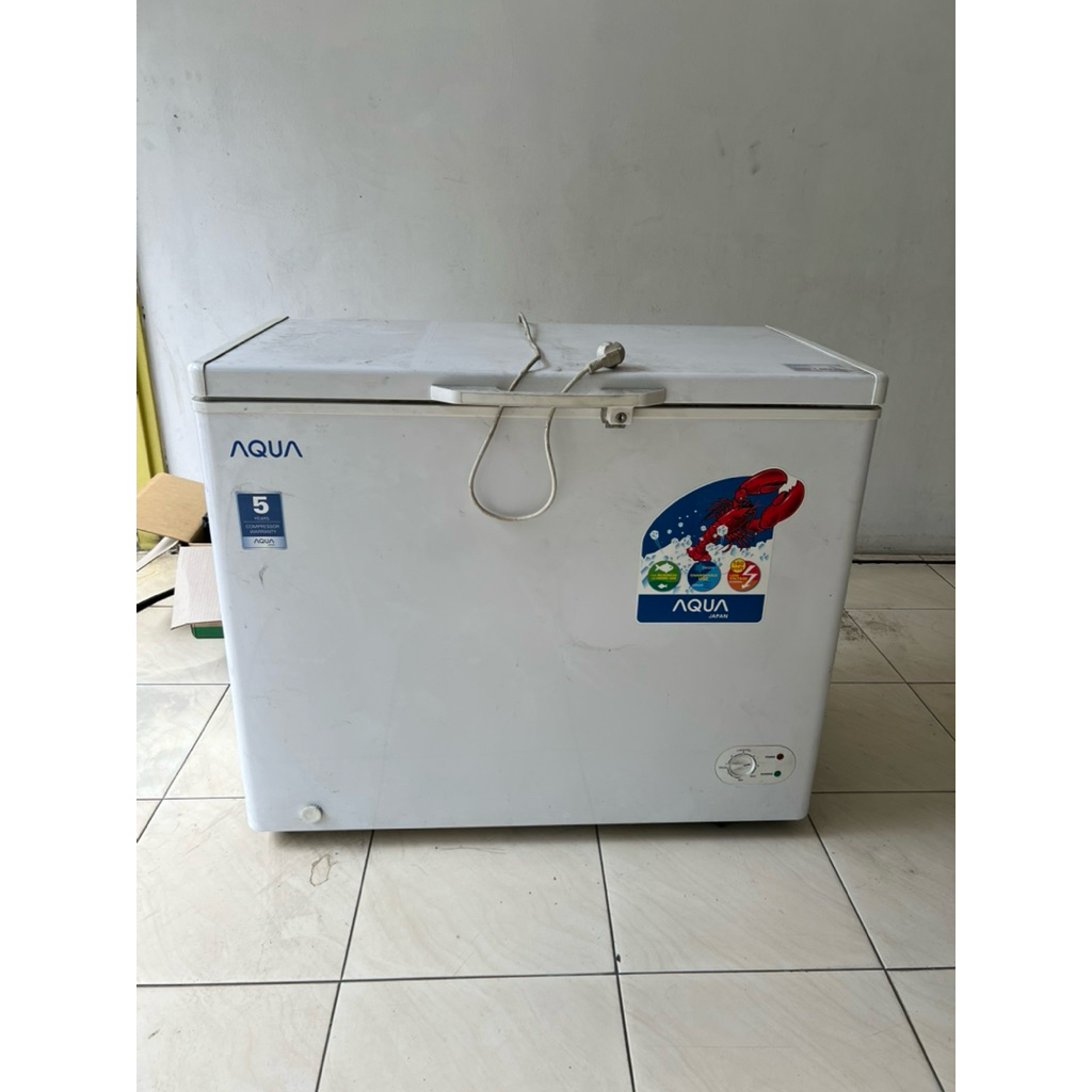 Freezer Aqua AQF-200(W) 202 Liter Second  - Kota Bandung