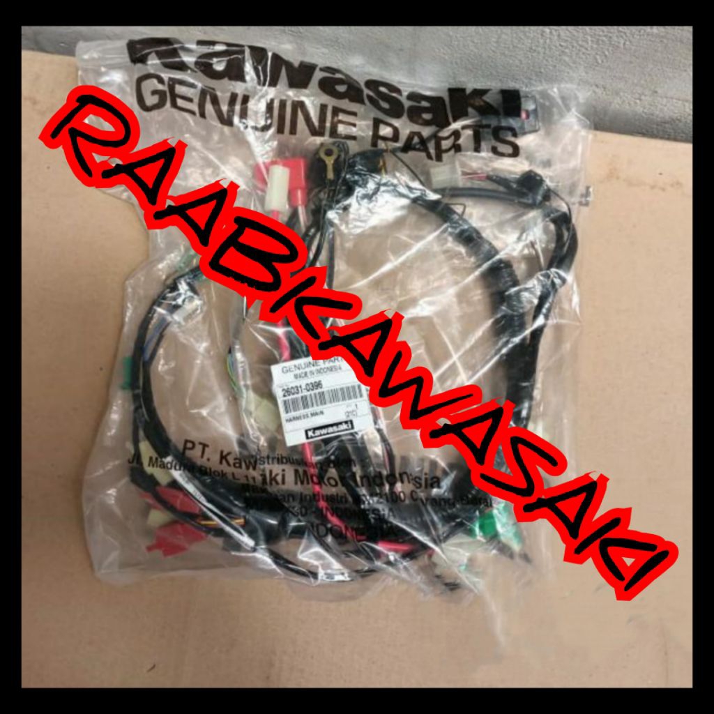 kabel body zx130 original kawasaki