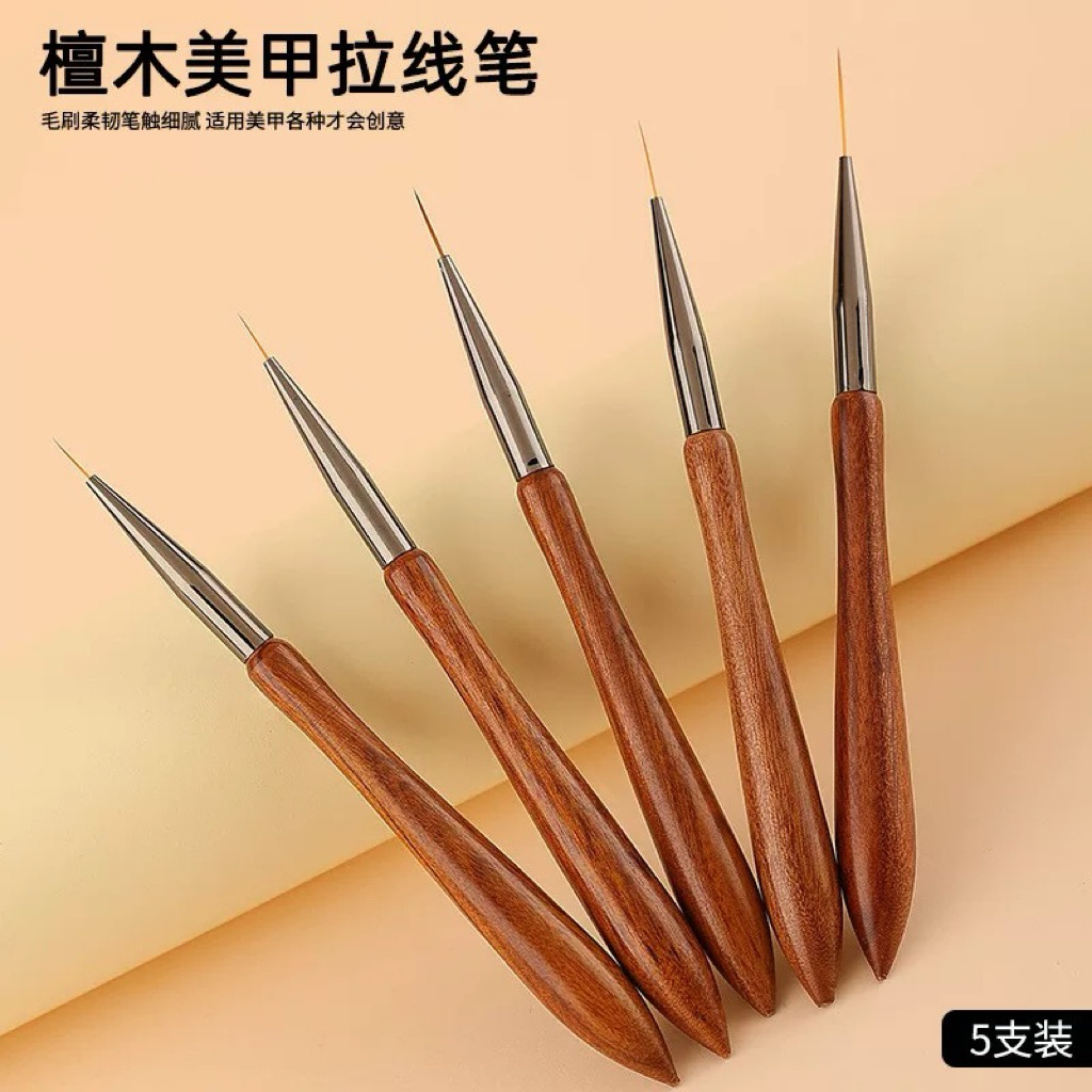 

KHEISHOP 1PC KUAS KAYU KOLINSKY WATERCOLOUR BRUSH - kuas menggambar nailart detail brush liner brush kolinsky brush nail brush KUAS KUKU