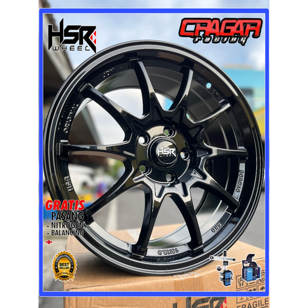 Velg Mobil Variasi Ring 18 ce28/ Hsr Boroko Srd Buat Xpander Creta Innova Stargazer Hrv Civic Dll