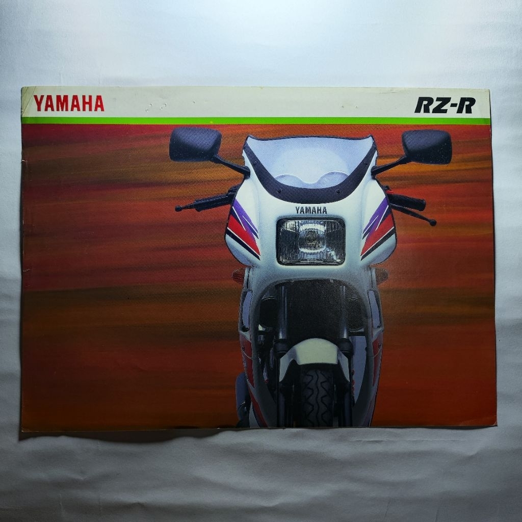 Brosur Flyer Leaflet Poster Jadul Lawas Yamaha RZR Tahun 1997