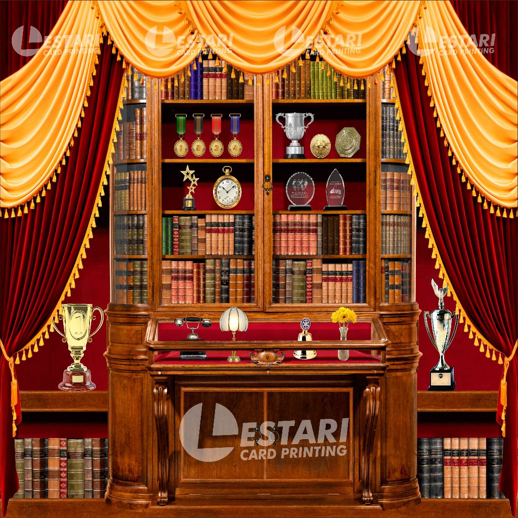 Background Wisuda Cetak Digital Print Bahan Flexi Doff Ukuran Besar
