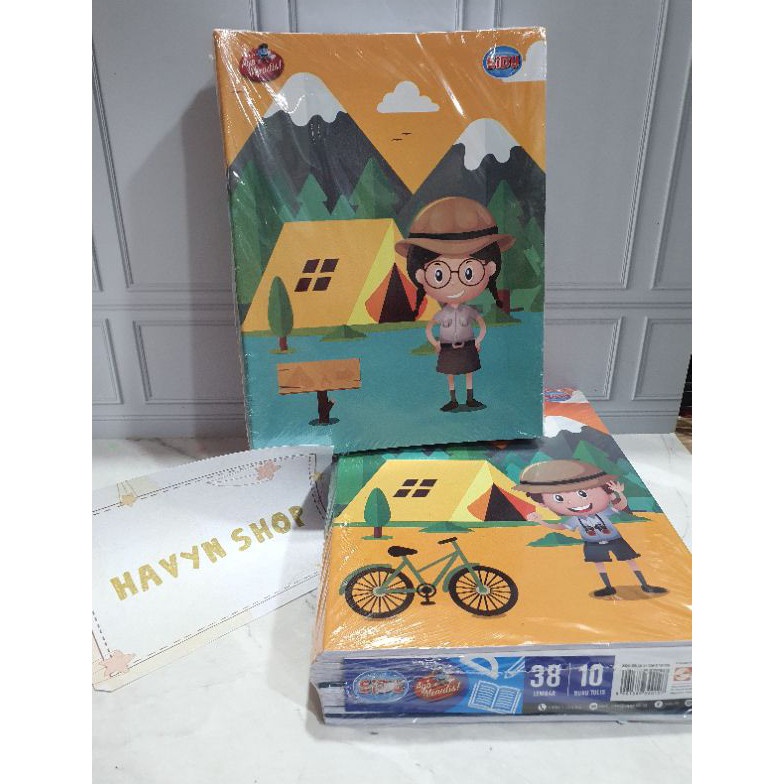 

KODE F42S 1pc Buku Tulis Sinar Dunia SIDU isi 38 lembarrrbuku tulis