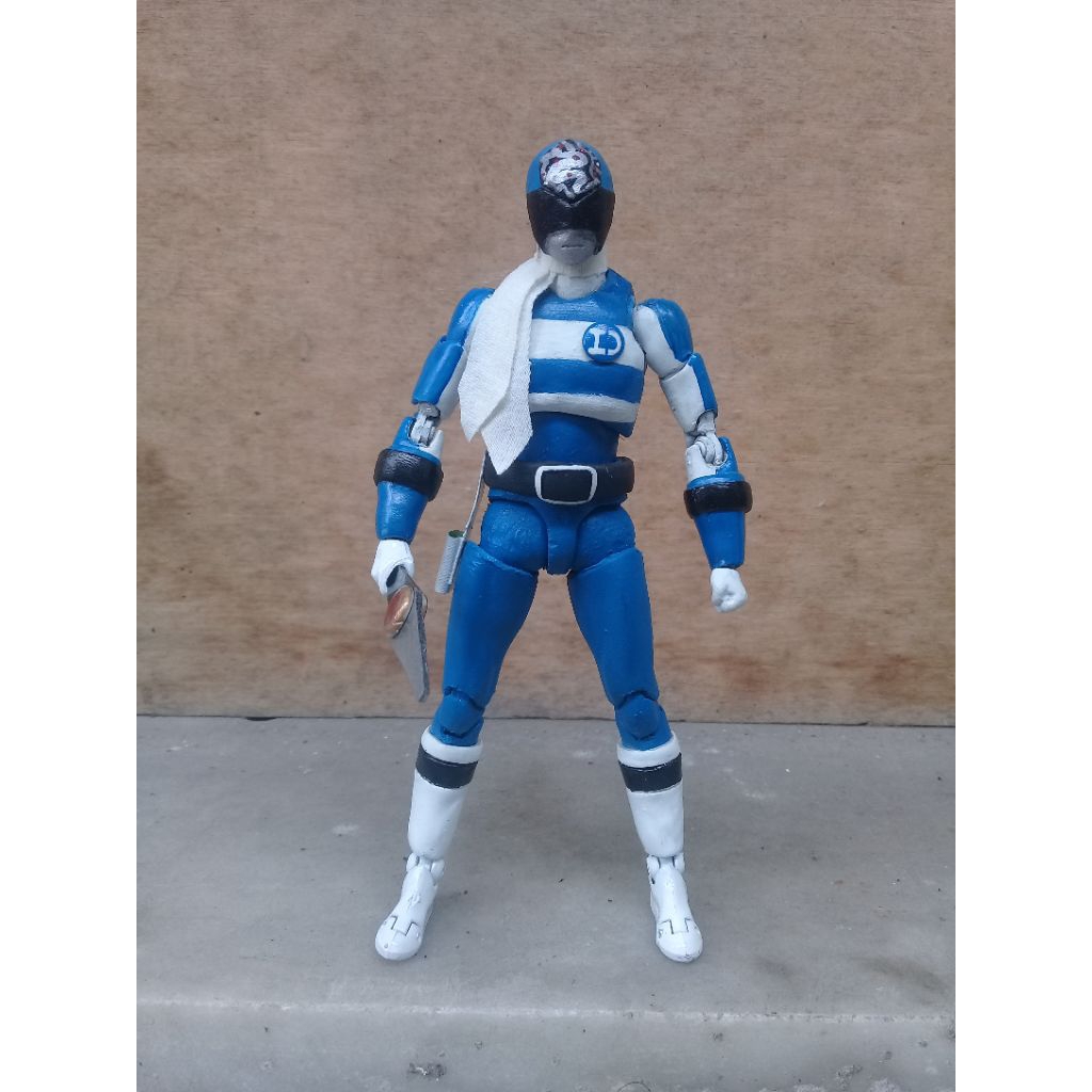 shf denji blue super Sentai denjiman denzyman denzy man # action figure power rangers megazord DX mm