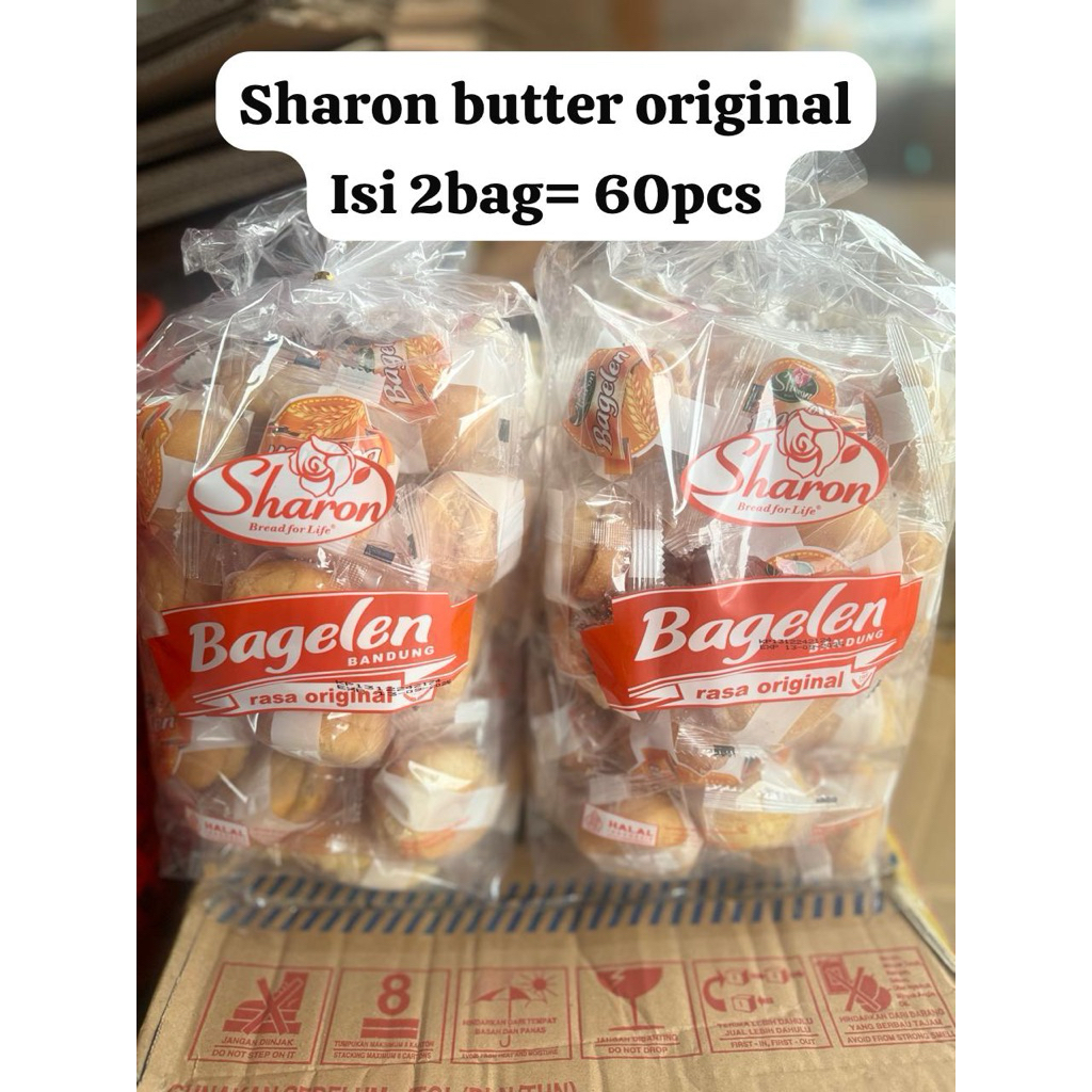 

Bagelen Sharon Butter Original PAKETAN isi 2bag = 60pcs