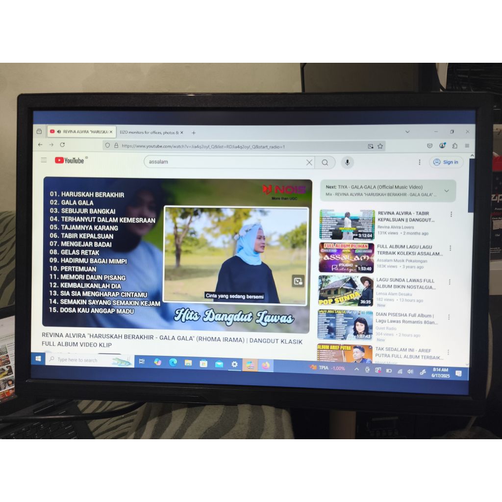 monitor 19 inc bekas