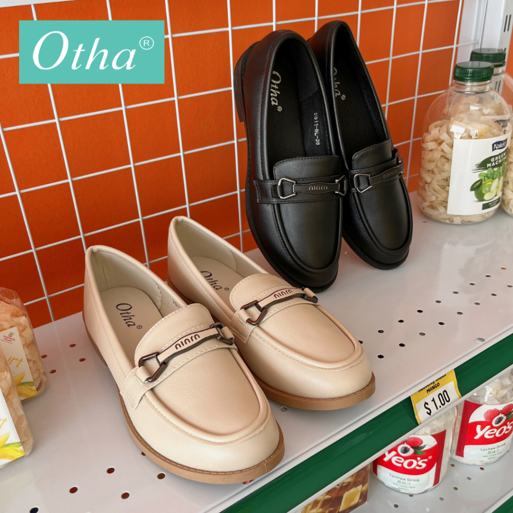 Otha Shoes Sepatu Docmart Wanita - H911 OLF Tinggi Hak 2CM