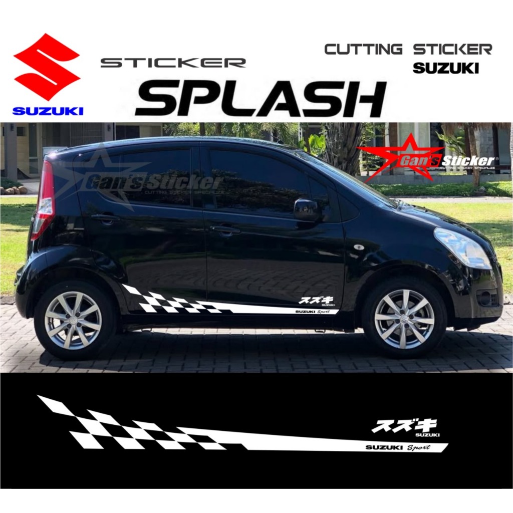 STICKER CUTTING SUZUKI SPLASH