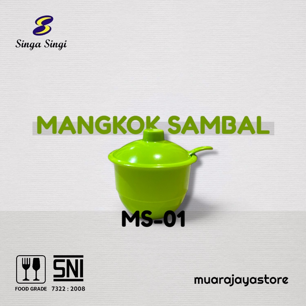 Singa Singi MelamineWare | Mangkok Sambal