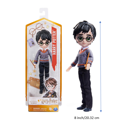 Wizarding World Harry Potter, 8-inch Harry Potter Doll Koleksi Mainan Boneka Harry Potter