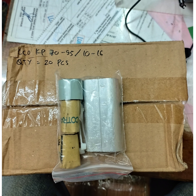 COMPRESSION CONECTOR CCO 70-95 / 10-16 + RUBBER