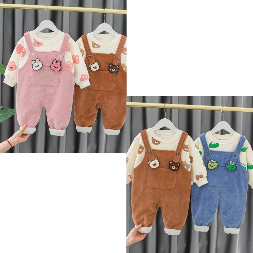 00482 MAX - Jumper kodok anak bear dino rabbit corduray