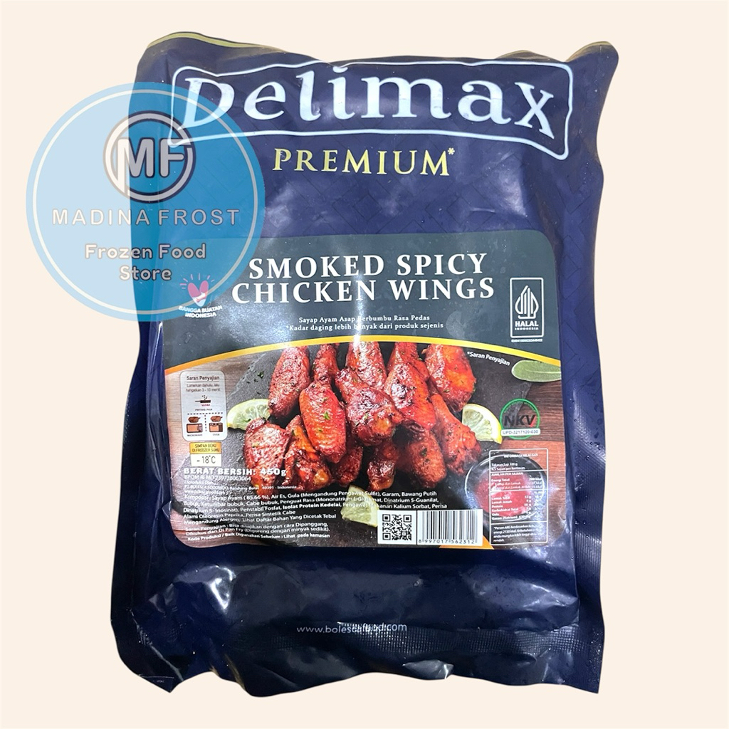 

DELIMAX SMOKE SPICY WINGS 450g