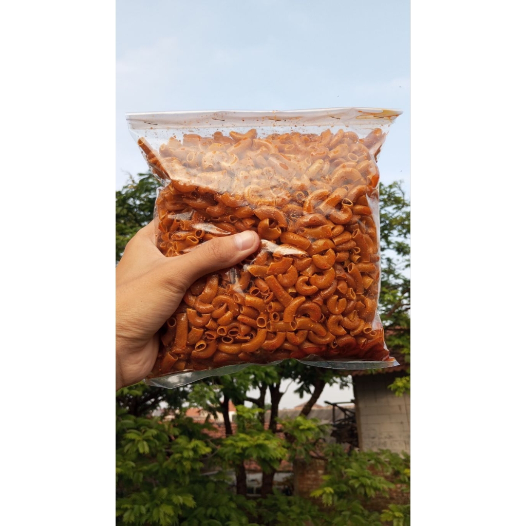 

Makaroni kering/cikruh pedas gurih