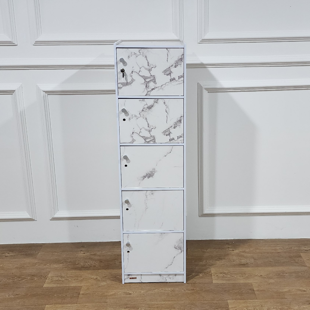 Rak Sebaguna / Rak Buku Sekolah / Tas Olahrga / Modern & Elegan Grace RSG 1402 GL - MARBEL