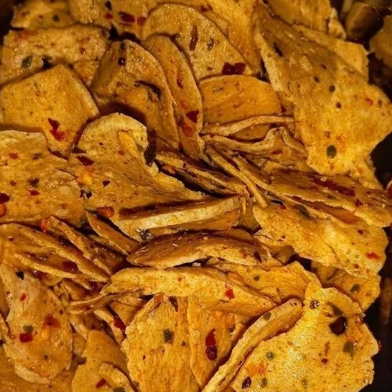 

BASRENG KOIN 500 GRAM PEDAS DAUN JERUK DAN ORIGINAL DAUN JERUK
