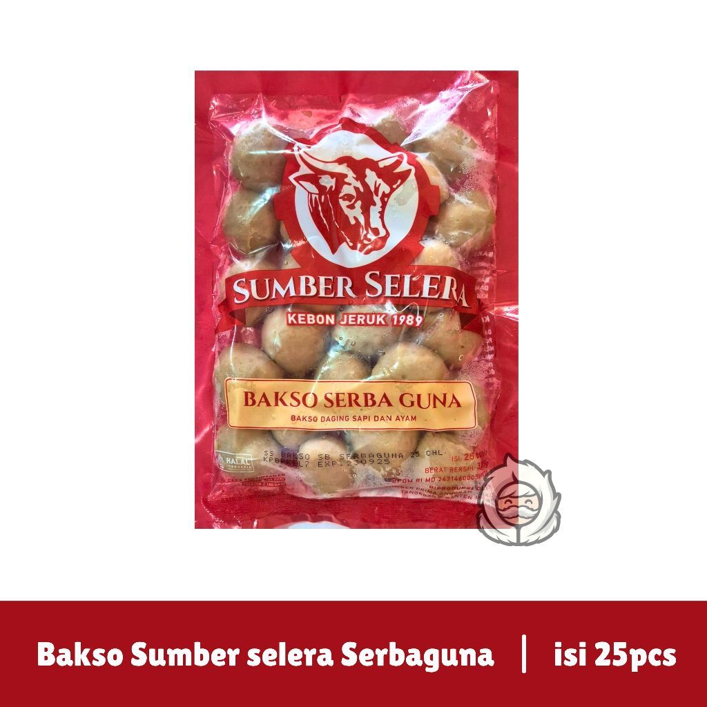 

Sumber Selera Bakso Serbaguna Kebon Jeruk 1987 isi 25pcs / 50pcs
