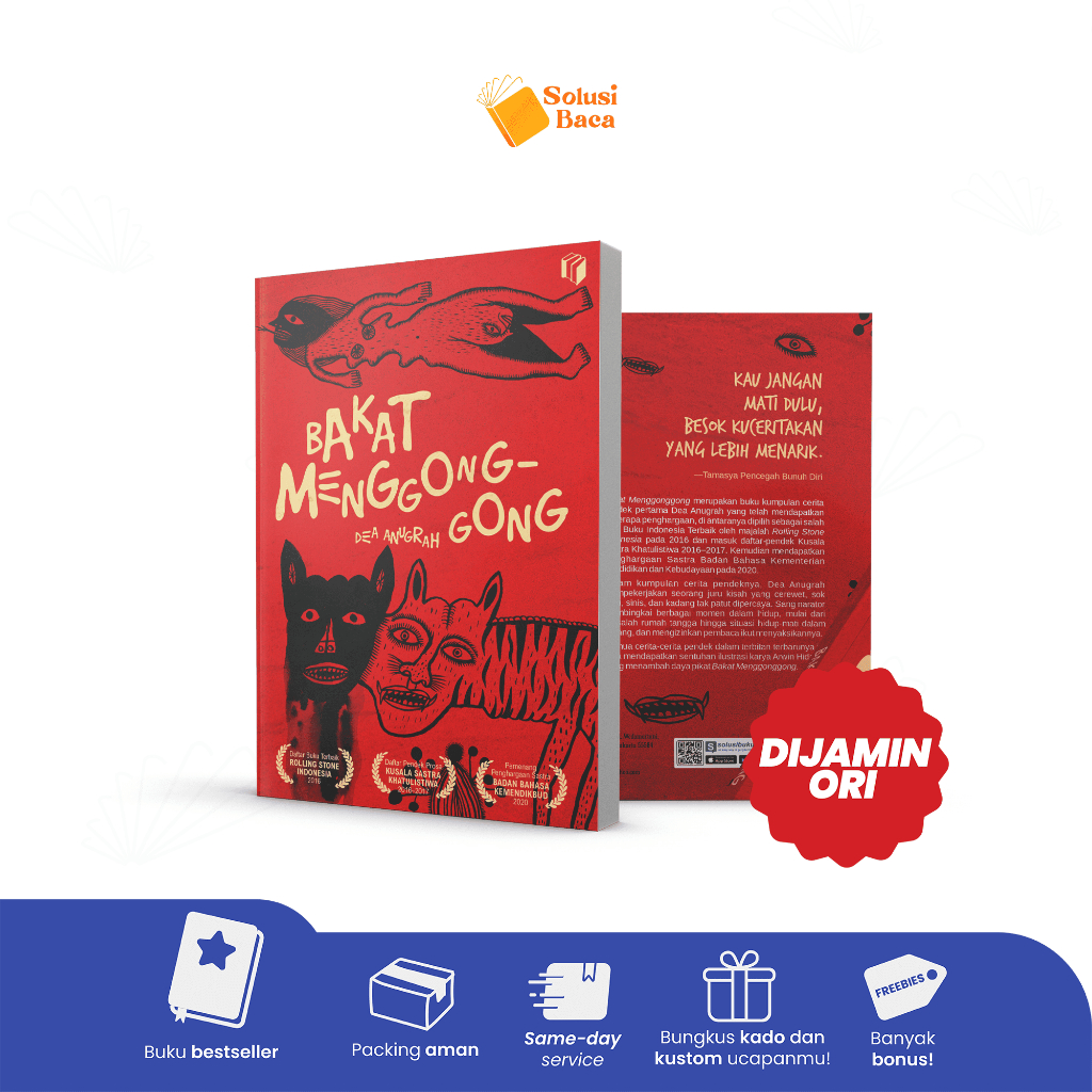 Buku Bakat Menggong-gong - Dea Anugrah Shira Media JunDW