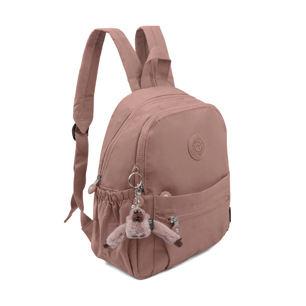 QH TAS RANSEL WANITA IMPORT TAS PUNGGUNG NYLON WANITA TAS KERJA / 12195 PARASUT