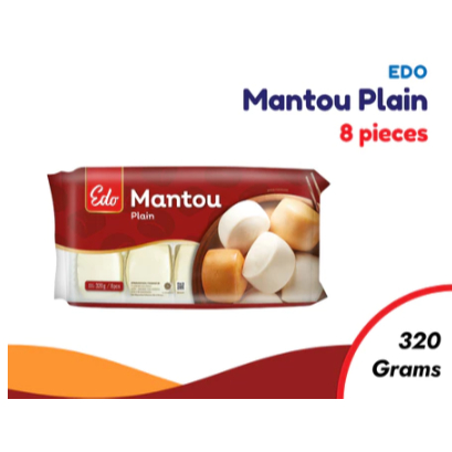 

Edo Mantao Plain 320gr - Frozen Food Tomohon