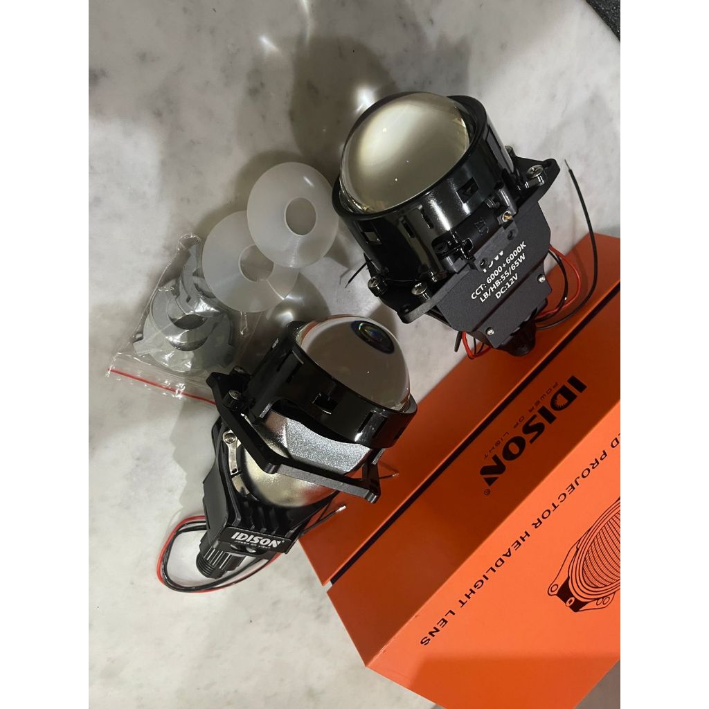 IDISON BILED 3INCH 65Watt BLUE LENS 6+3 Chips (T9W)