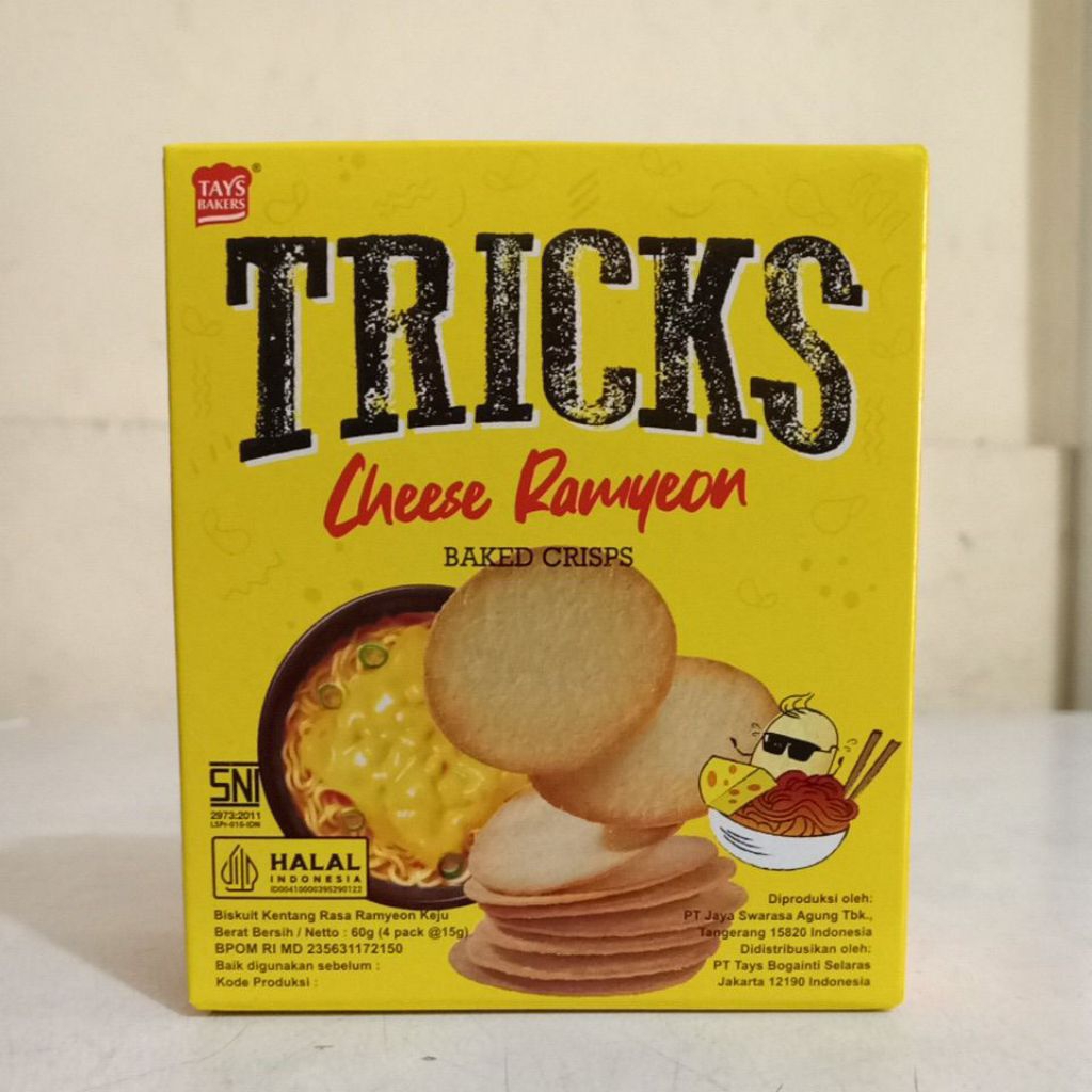 

tricks cheese ramyeon isi 4 pcs x 15g