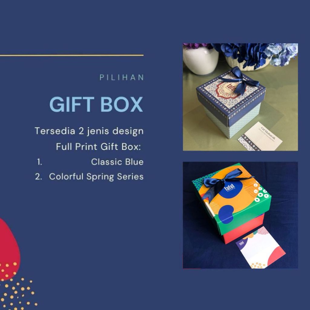 

Tafel21 Gift Box SMALL 1Mug/2 Mangkok