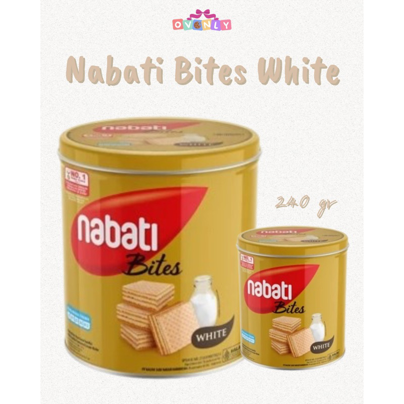 

Kue Lebaran Nabati Bites White Kaleng Murah