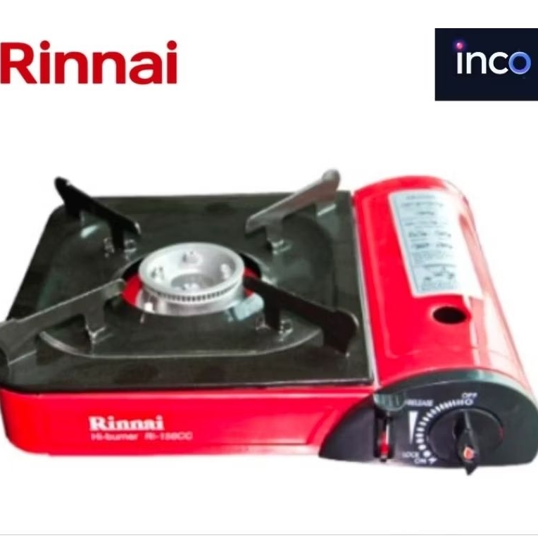 KOMPOR GAS PORTABLE RINNAI RI-150CC / KOMPOR RINNAI PORTABLE