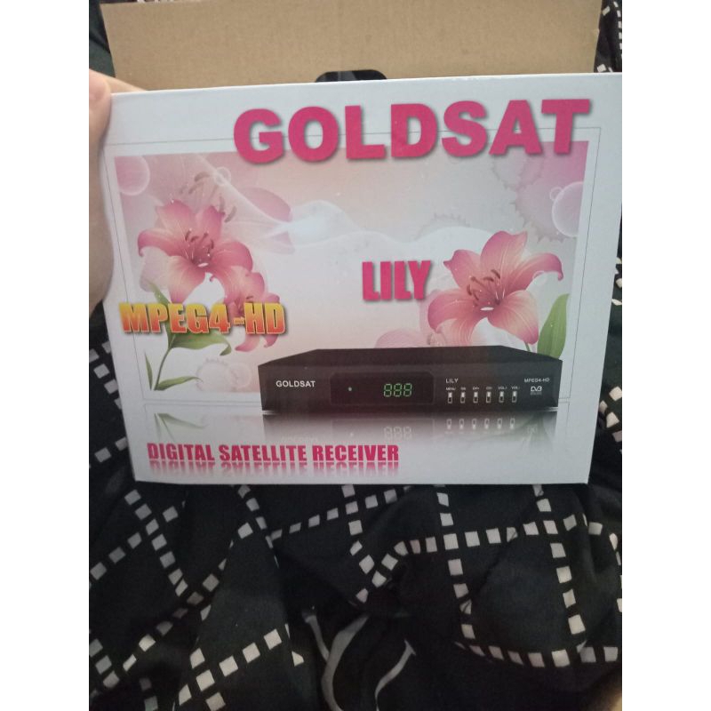 Receiver parabola digital goldsat