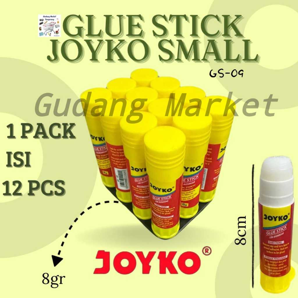 

Lem Glue Stick Joyko Kecil per 12PCS