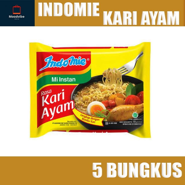 

Indomie Mi Kari (5 Bungkus)